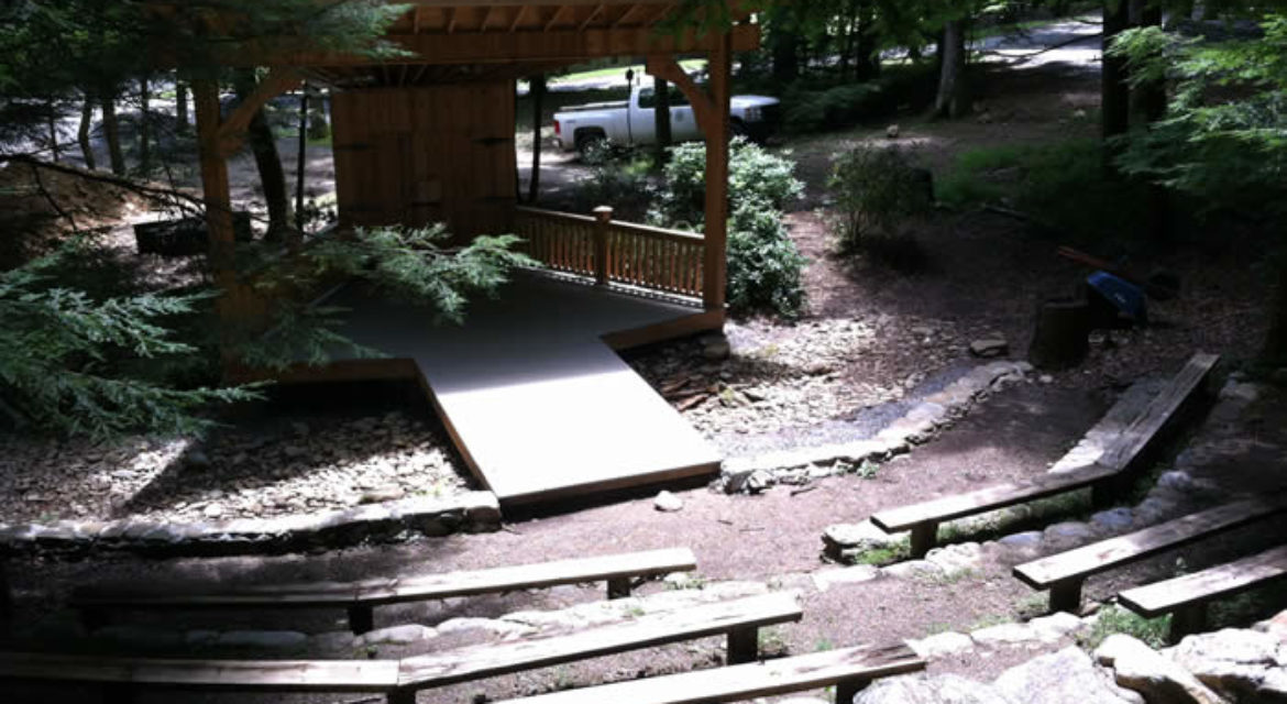 Be sure to catch a program at Black Mountain's awesome amphitheater!